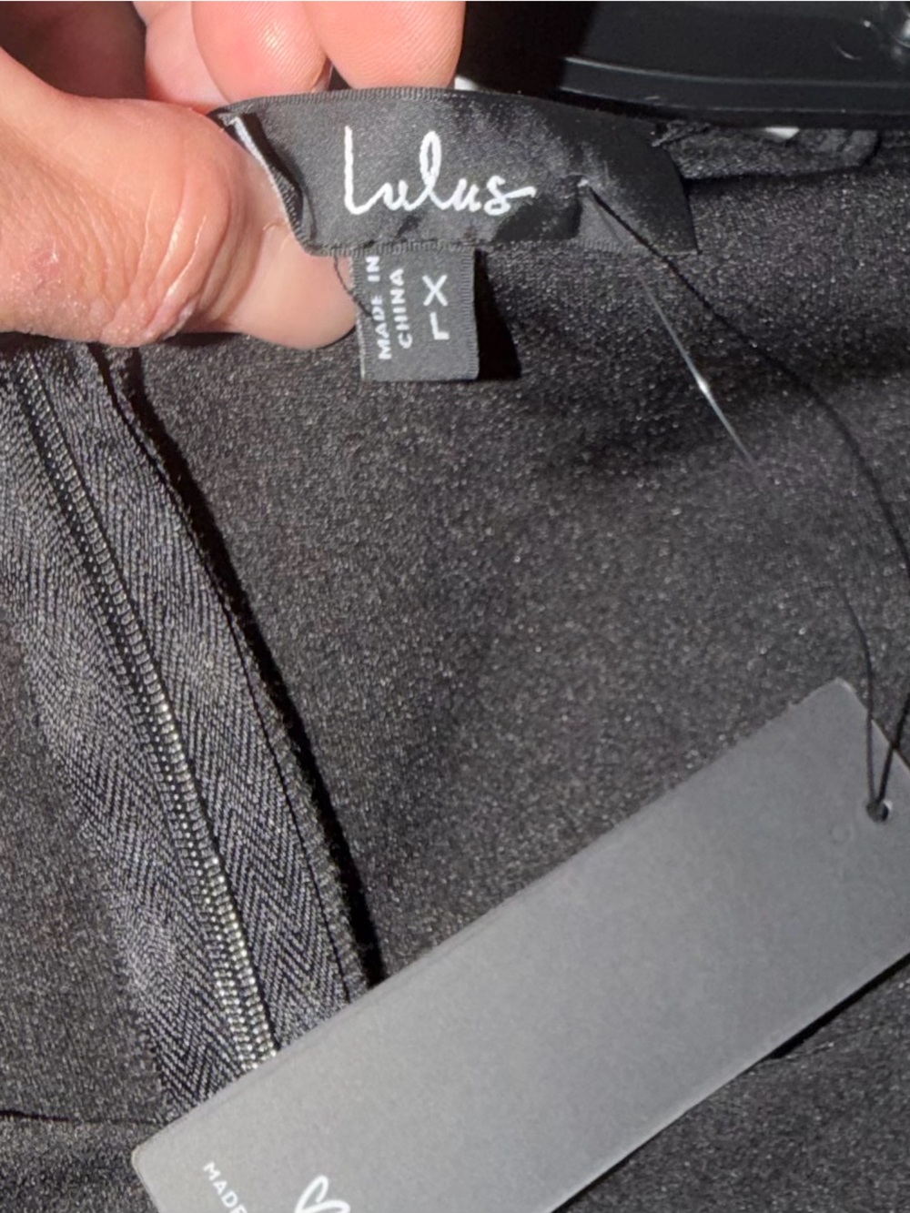 Lulu's Black One-Shoulder Ruffle Gown - Picture 8 of 9